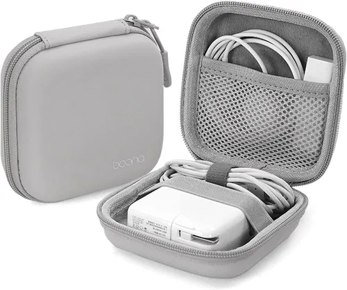 Miniatura 10 de Estuche Cargador para Macbook, Bolsa Organizadora Electrónica Portátil, Bolsa de Almacenamiento de Viaje para Accesorios de Laptop, Adaptador