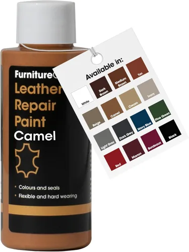 Miniatura 37 de Furniture Clinic Pintura y tinte para reparación de cuero, colorante autosellante para una reparación rápida y fácil del cuero, adecuado para sofás