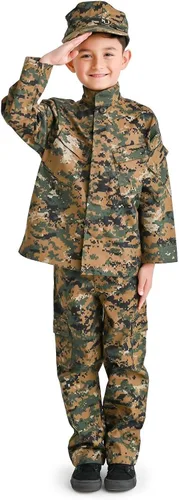 Miniatura 2 de Trooper Ropa Woodland Marine Youth Uniforme 3 PC (Woodland MARPAT)