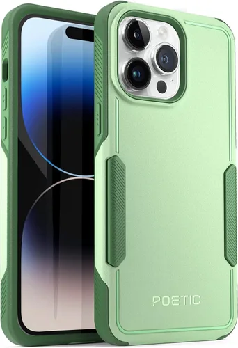 Miniatura 8 de Poetic Neon - Funda para iPhone 14 Pro Max, resistente de doble capa, delgada, a prueba de golpes, compatible con carga inalámbrica, antideslizante