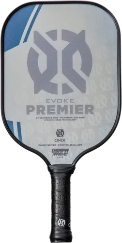 Miniatura 2 de Onix Evoke Premier - Paleta de pickleball aprobada por USAPA - Raquetas de pickleball rojas y azules - Opciones de peso y color disponibles