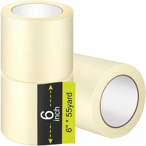 Miniatura 13 de Fainne 3 rollos de cinta adhesiva a granel de 55 yardas, cinta de uso general para aula, etiquetado, manualidades, oficina, proyectos escolares