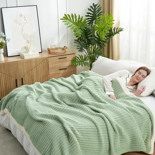 Miniatura 10 de Snuggle Sac Manta de flores de primavera para sofá, de microfibra mullida y cálida para invierno, manta floral de margaritas, lindas mantas