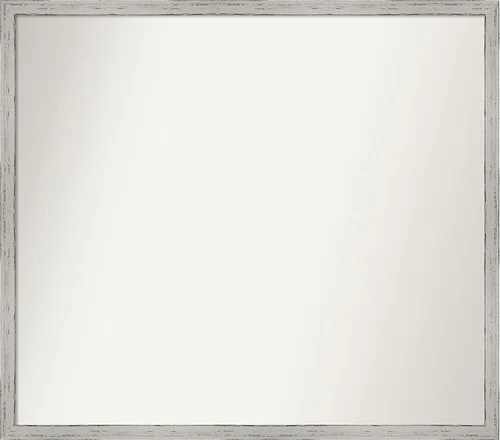Miniatura 30 de Amanti Art Espejo de baño blanco para sobre el fregadero, 32 x 45 pulgadas, espejo de tocador rectangular blanco esbelto, marco de madera moderno
