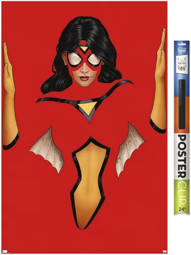 Miniatura 17 de Trends International Marvel Comics Spider Woman - Póster de pared Strikeforce #1, 22.4 pulgadas de largo x 14.7 pulgadas, versión enmarcada