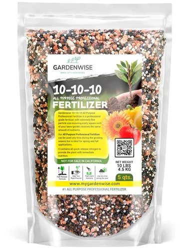 Miniatura 77 de Gardenwise Fertilizante Soluble en Agua 20-20-20 – Polvo para Alimento Líquido de Plantas para Plantas de Interior y Exterior, Orquídeas, Vegetales
