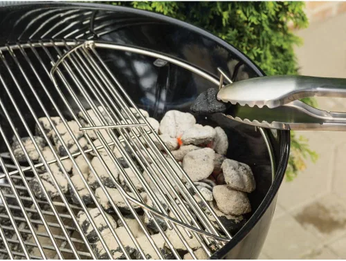 Miniatura 2 de Weber Original Kettle Premium - Parrilla de carbón, 22 pulgadas, color negro