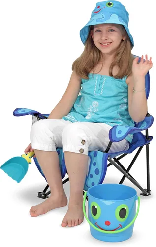 Miniatura 3 de Melissa & Doug Sunny Patch Flex Octopus - Silla de playa plegable para niños (embalaje sin frustraciones)