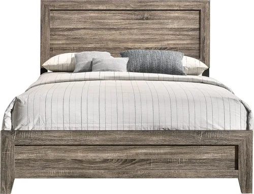 Miniatura 7 de Bernards Louis Bed-in-A-Box con USB en gris marrón, panel completo