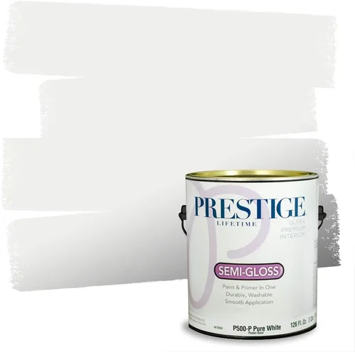 Miniatura 119 de PRESTIGE Pintura exterior e imprimación en uno, bingo, satén, 1 galón