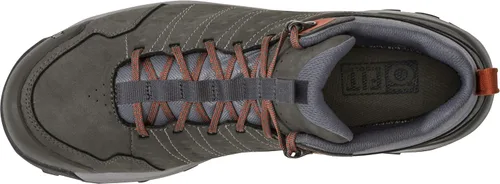 Miniatura 5 de Oboz Sypes Mid Leather Botas impermeables para hombre, color plomizo, talla 15, mediana, plomizo