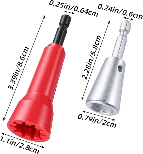 Miniatura 2 de 4 piezas de alambres de tuerca, herramienta de torsión de alambre para taladro de alambre Twister para taladro, alambre, herramienta de torsión