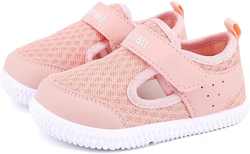 Miniatura 49 de BMCiTYBM Zapatos de bebé para niños pequeños, zapatillas de malla transpirable antideslizantes