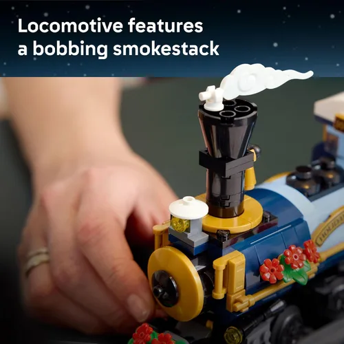 Miniatura 4 de LEGO Icons Holiday Express - Juego de construcción de tren para adultos, a partir de 18 años, decoración del hogar de temporada para dormitorio