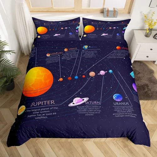 Miniatura 17 de Juego de ropa de cama con estampado de piel de vaca para niños, juego de funda de edredón con patrón de piel de vaca, juego de funda de edredón