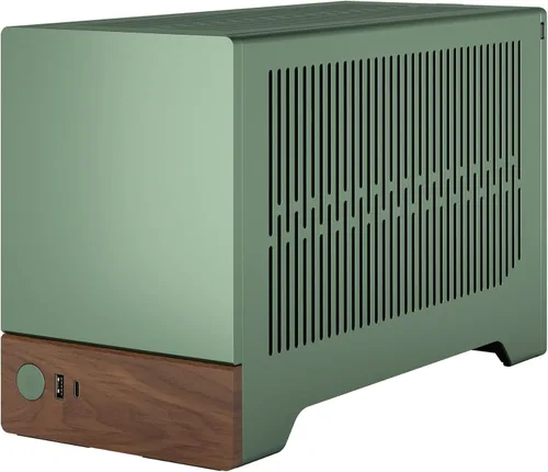 Miniatura 6 de Fractal Design Terra Graphite - Panel frontal de madera de nogal - Factor de forma pequeño - Carcasa para juegos Mini ITX - Cable elevador PCIe 4.0