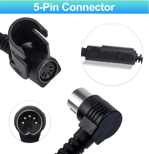 Miniatura 3 de Sopito Manija reclinable de repuesto para silla elevadora, control remoto de 2 botones (arriba/abajo), controlador de mano de 5 pines para sofá
