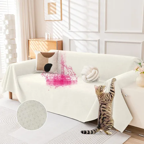 Miniatura 13 de Deep Dream Funda para Sillón Resistente a Arañazos de Gato, Funda Impermeable para Sofá para Perros, Protectores de Sofá Amigables con Mascotas