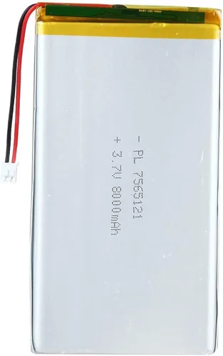 Miniatura 19 de 3.7V 3000mAh 105151 Batería Lipo Recargable de Polímero de Iones de Litio con Conector PH2.0mm JST