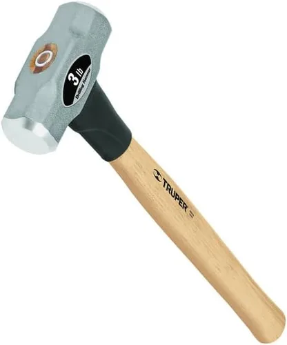 Miniatura 13 de Truper 33186 - Martillo de mano de 6 libras, mango de nogal, 16 pulgadas