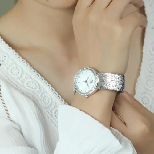 Miniatura 8 de Relojes para mujer, reloj de enfermera, impermeable, para mujer, pulsera de muñeca, simple, dorado, elegante, impermeable, reloj de cuarzo