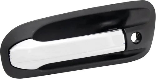 Miniatura 144 de TRQ Manija de puerta exterior delantera derecha cromada para el lado del pasajero compatible con Dodge Durango Jeep Grand Cherokee 2011-2021