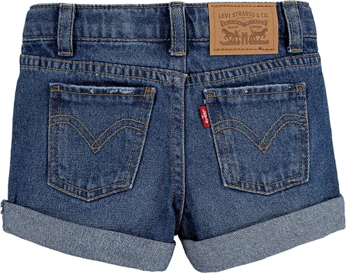 Miniatura 33 de Levi's Kids Girls Girlfriend Fit Short Shorts (Niños grandes)