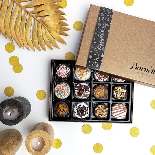 Miniatura 4 de Barnetts - Cesta de galletas de chocolate para mujer, regalo de feliz cumpleaños, ideal para mamá, esposa, tía, abuela, sobrina, hija, hermana
