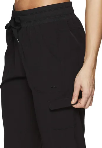 Miniatura 5 de RBX - Pantalón capri deportivo con cordón,ligero, con bolsillos y estilo cargo, para mujer