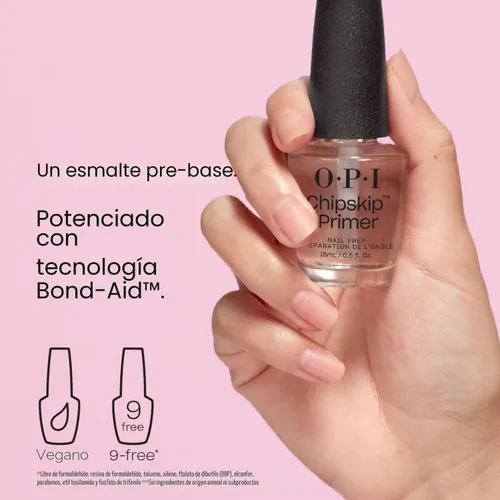 Miniatura 4 de OPI Capa base de esmalte de uñas Capa base de esmalte de uñas transparente Resistente a astillas, protege las uñas, evita la decoloración