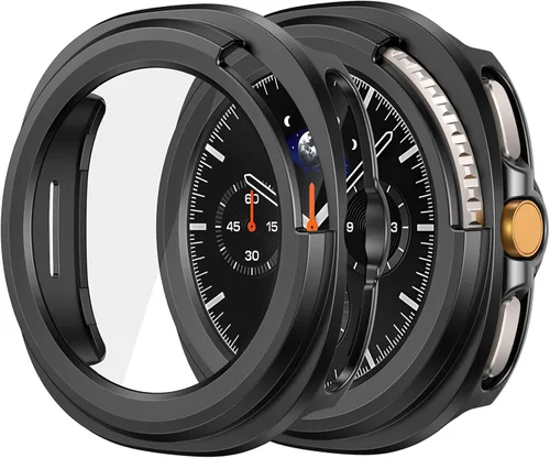 Miniatura 11 de Misxi - Juego de 2 fundas rígidas de policarbonato con protector de pantalla para Samsung Galaxy Watch 5 Galaxy Watch 4 de 40 mm, funda ultradelgada