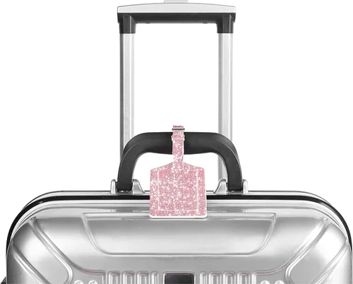 Miniatura 5 de Travelambo Etiqueta de equipaje de piel sintética para maleta, para mujeres y niños, divertida y bonita