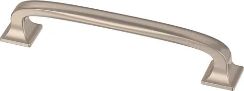 Miniatura 14 de Franklin Brass (Paquete de 10) – Manijas de gabinete de hierro suave, centro de agujero de 5-1/16 pulgadas, tiradores para cajones, puerta de Metal