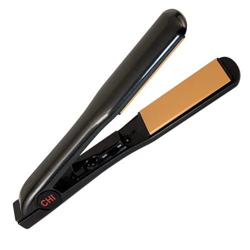 CHI Plancha de peluquería de cerámica turmalina clásica 1 1/2" en negro ónix Negro ónice