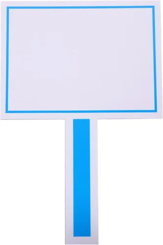 STOBOK Paletas de pizarra blanca de mano de una cara borrable para eventos deportivos y uso en el aula y diseño fácil de limpiar