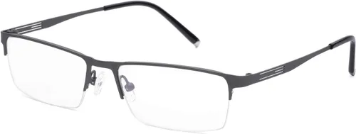 Gafas de lectura grises del fotocromismo del medio marco+0.50 de la aleación de titanio de los lectores de la transición de las gafas