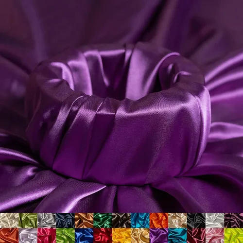 Miniatura 10 de Ice Fabrics The Yard - Tela de satén elástica Charmeuse de 58/60 pulgadas de ancho, sedosa y suave para coser ropa, vestidos, vestidos de noche