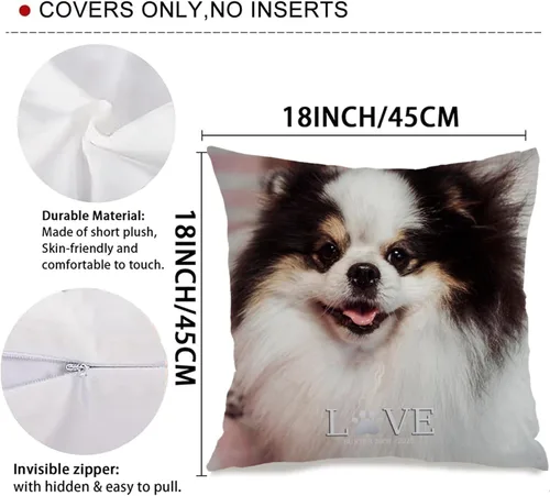 Miniatura 3 de One Photo Personalized Throw Pillow Case Where Your uploaded Image and Text Form a Unique Home décor Piece That Provides Warm Emotional Value and