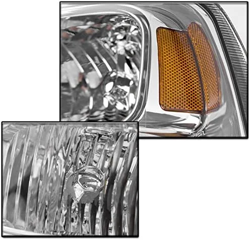 Miniatura 3 de Faros delanteros de repuesto de barra LED, cromados, compatibles con Ford F-250 F-350 F-450 F-550 Super Duty 2005-2007