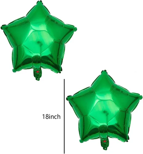 Miniatura 4 de 5 globos de aluminio de tractor verde para tractor número 1, globos de aluminio de Mylar para decoración de fiesta de primer cumpleaños