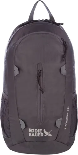 Miniatura 29 de Eddie Bauer Stowaway Mochila Empacable Viaje Exterior Ligera Plegable Duradera Poliéster Ripstop 30L - Cereza Negra
