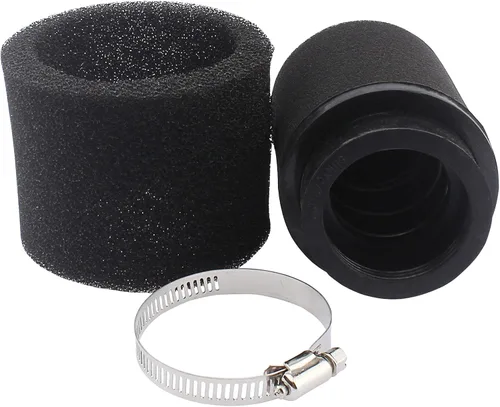 Miniatura 4 de 2 unidades universales de 1.890 in 1.929 in 1.969 in negro doble espuma filtro de rendimiento para 50cc - 90cc 110cc 125cc ATV Quad Scooter Go Kart
