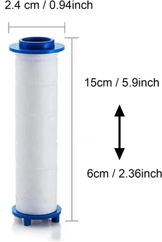 Miniatura 2 de Filtros de cabezal de ducha, filtro de cabeza de gotas de ducha de iones, cabezal de ducha con mano, adecuado para varias especificaciones