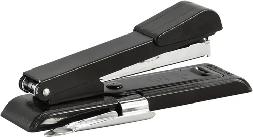 Miniatura 4 de Bostitch Office B8 PowerCrown - Engrapadora de viaje y escritorio, capacidad de 30 hojas, metal duradero, color negro.