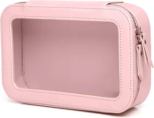 Miniatura 8 de WMM Bolsa de maquillaje transparente, Negro, Sencillo