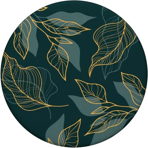 Miniatura 3 de PopSockets con diseño de hojas de plantas estéticas, botánicos, verdes, PopGrip intercambiable