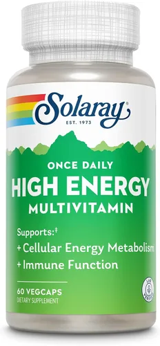 Miniatura 11 de SOLARAY Once Daily Woman Multivitamínico con hierro, energía celular, digestión, apoyo de glóbulos rojos, multivitamínico para mujeres con vitamina
