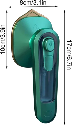 Miniatura 2 de Vaporizador de mano para ropa, mini máquina de planchar con tanque de agua de 3.4 fl oz, vaporizador de mano para viajes húmedos y secos, plancha