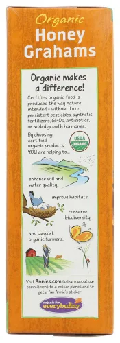 Miniatura 22 de Annie's Organic Chocolate Bunny Graham Snacks, 7.5 onzas