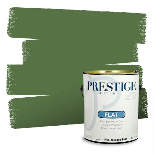 Miniatura 1110 de Prestige Paints - pintura de exterior y pintura de imprimación en una, E100-T-6006-10AVP
